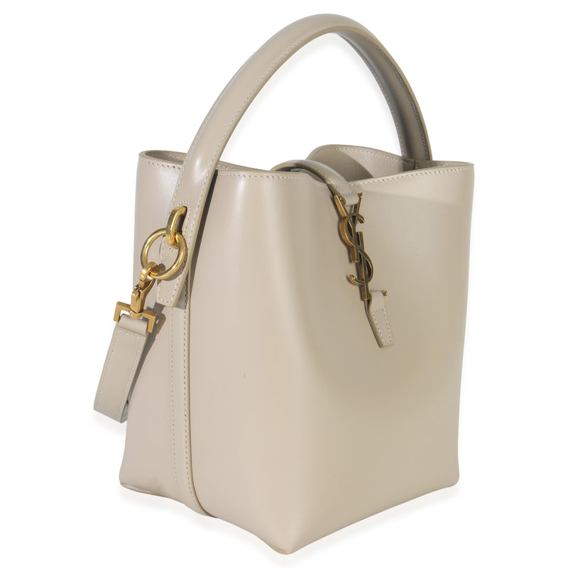 Saint Laurent  Shiny Calfskin Small Le 37 Bucket Bag