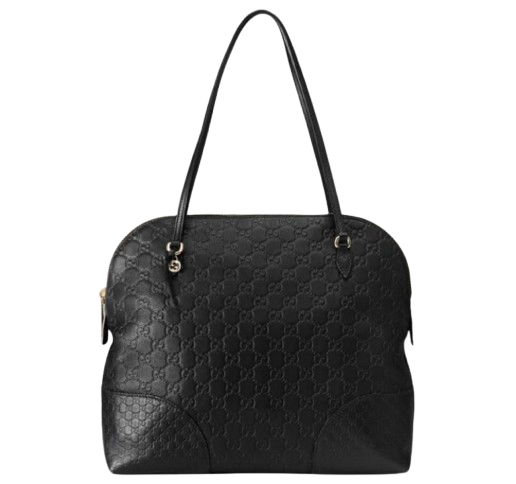Gucci Black Bree Leather Tote Bag