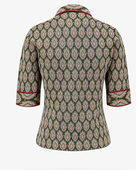 Etro Printed Polo Shirt