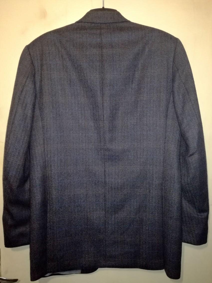 Mario Barutti Wool & Cashmere Herringbone Blazer