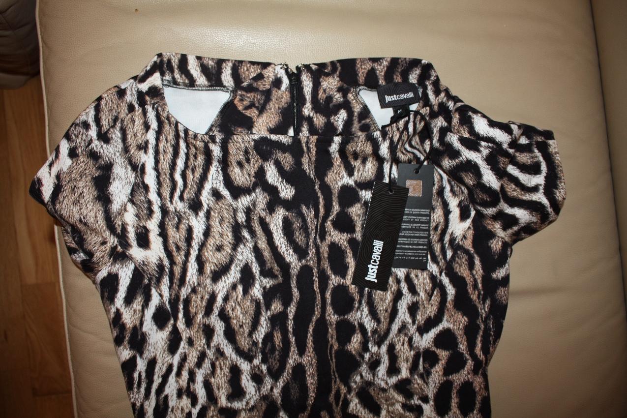 Just Cavalli leopard-print stretch top