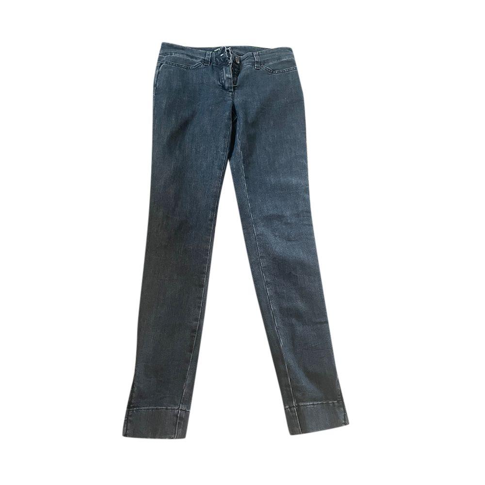 Indigo Denim Straight Fit Jeans