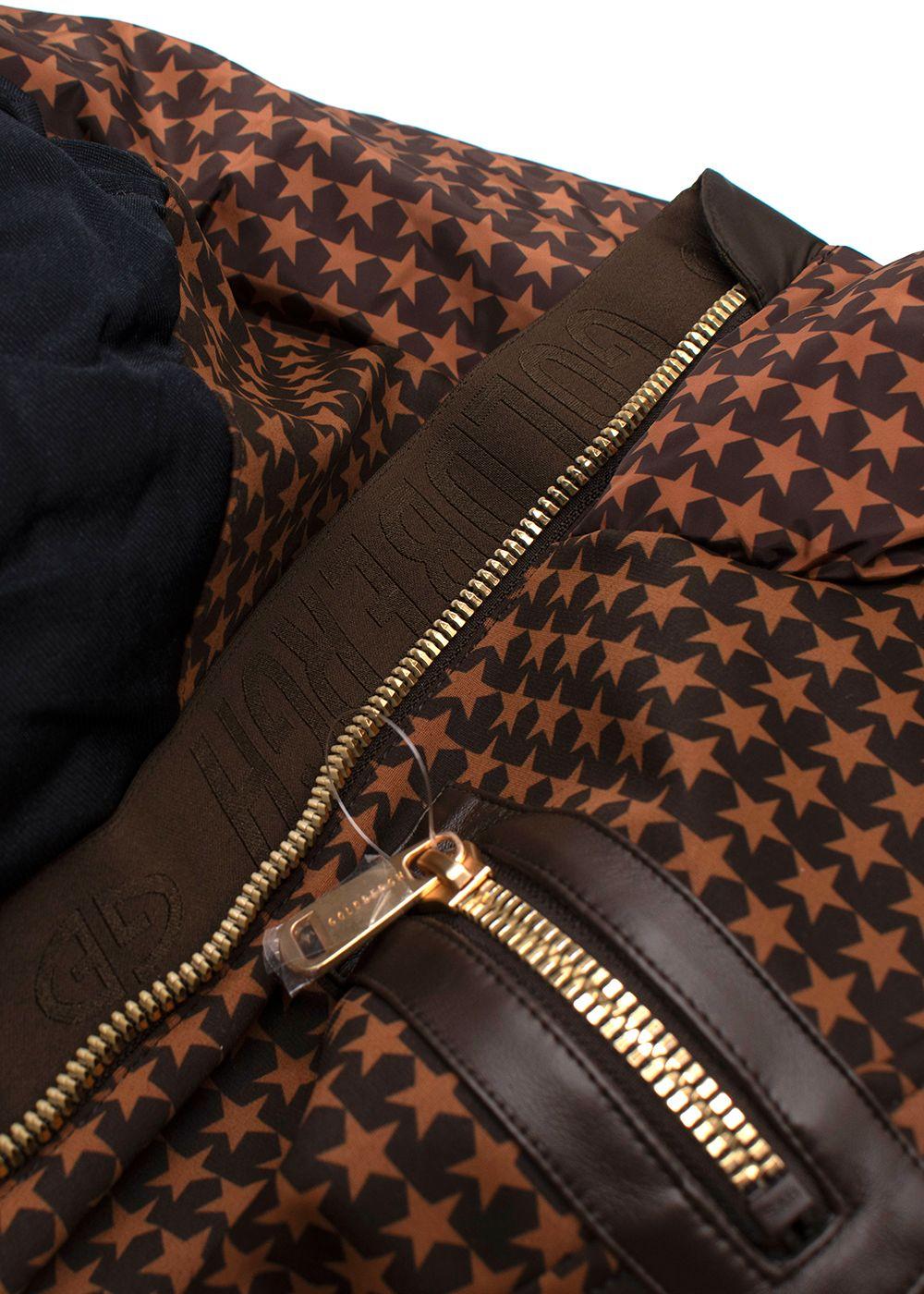 Goldbergh Brown Starstruck Printed Ski Suit