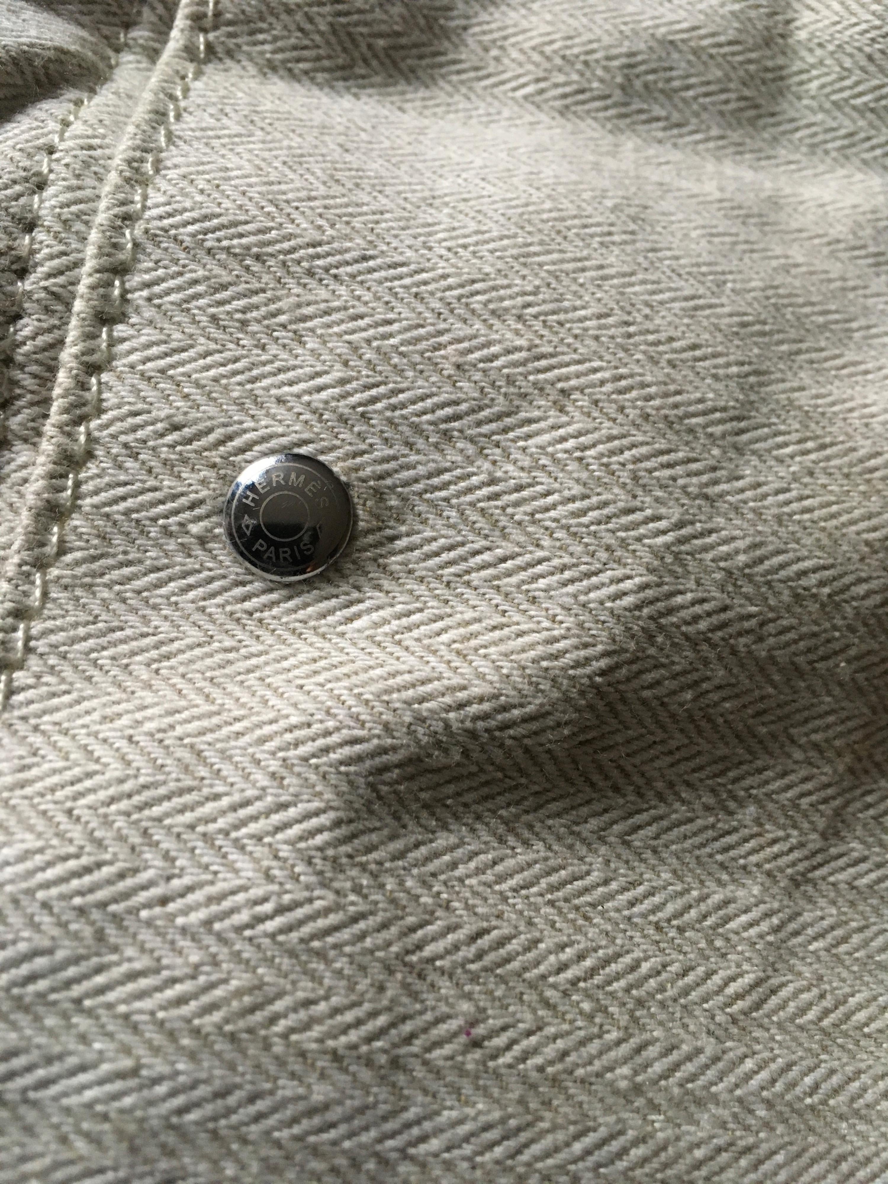 Hermes Canvas Barenia Fourbi 25 MM Bag Insert