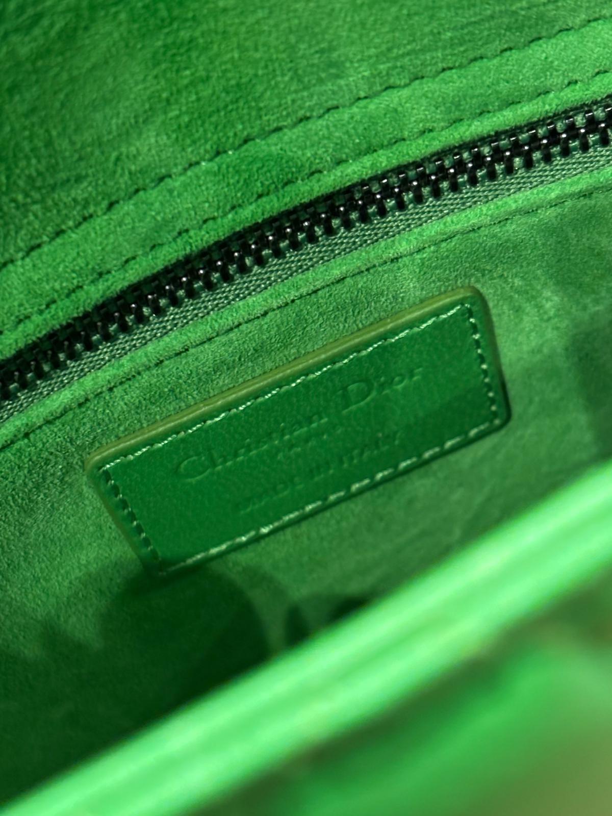 Dior Green Lady Dior Bag
