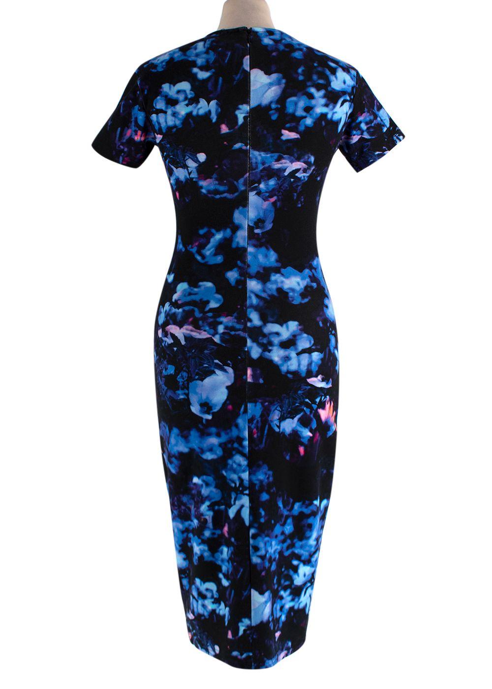 Alexander McQueen MCQ Floral Bodycon Dress