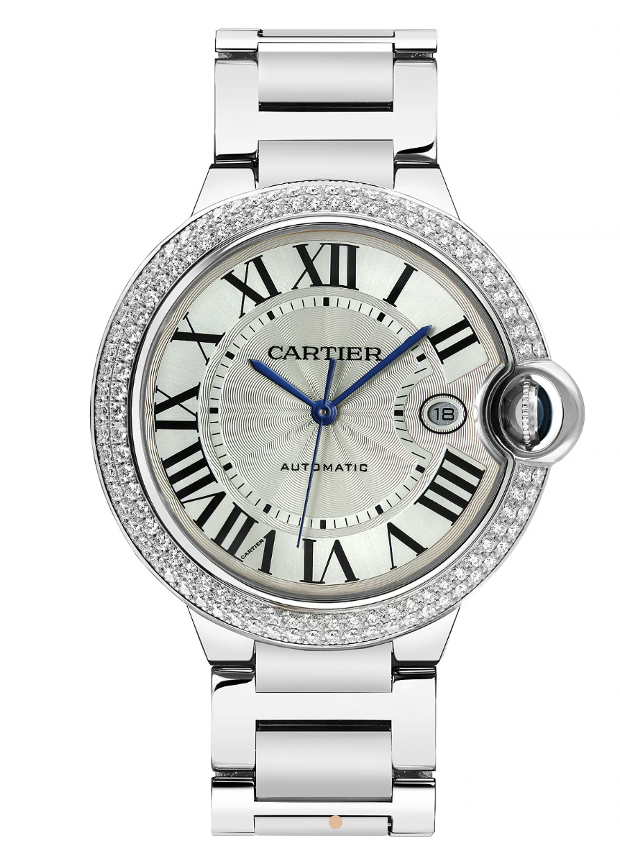 Silver Ballon Bleu 42mm Watch