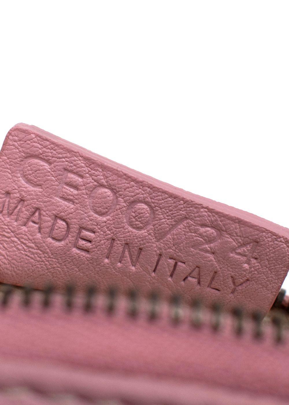 Celine Pink Logo Coin Purse