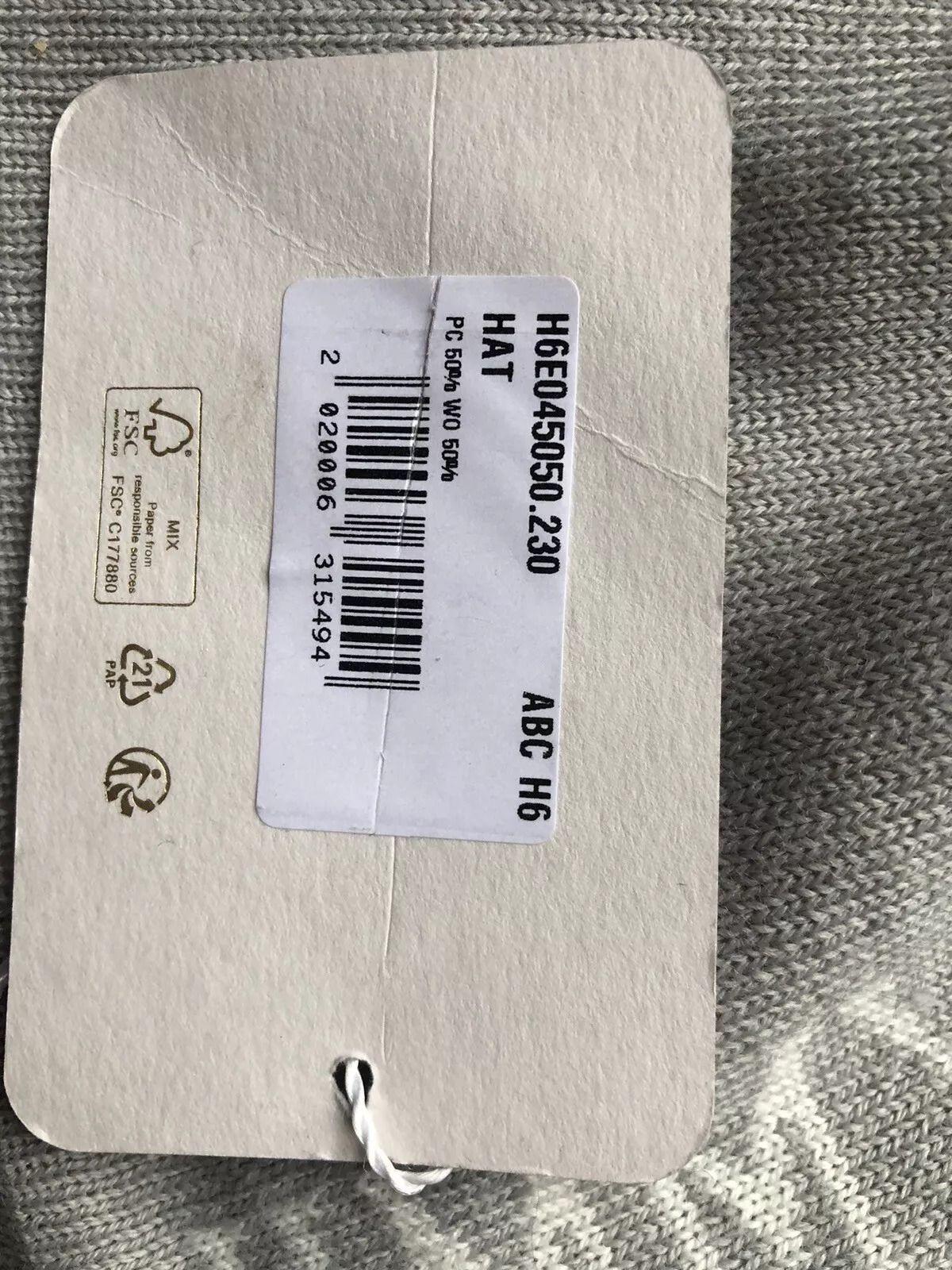 Jimmy Choo Grey Beanie Hat