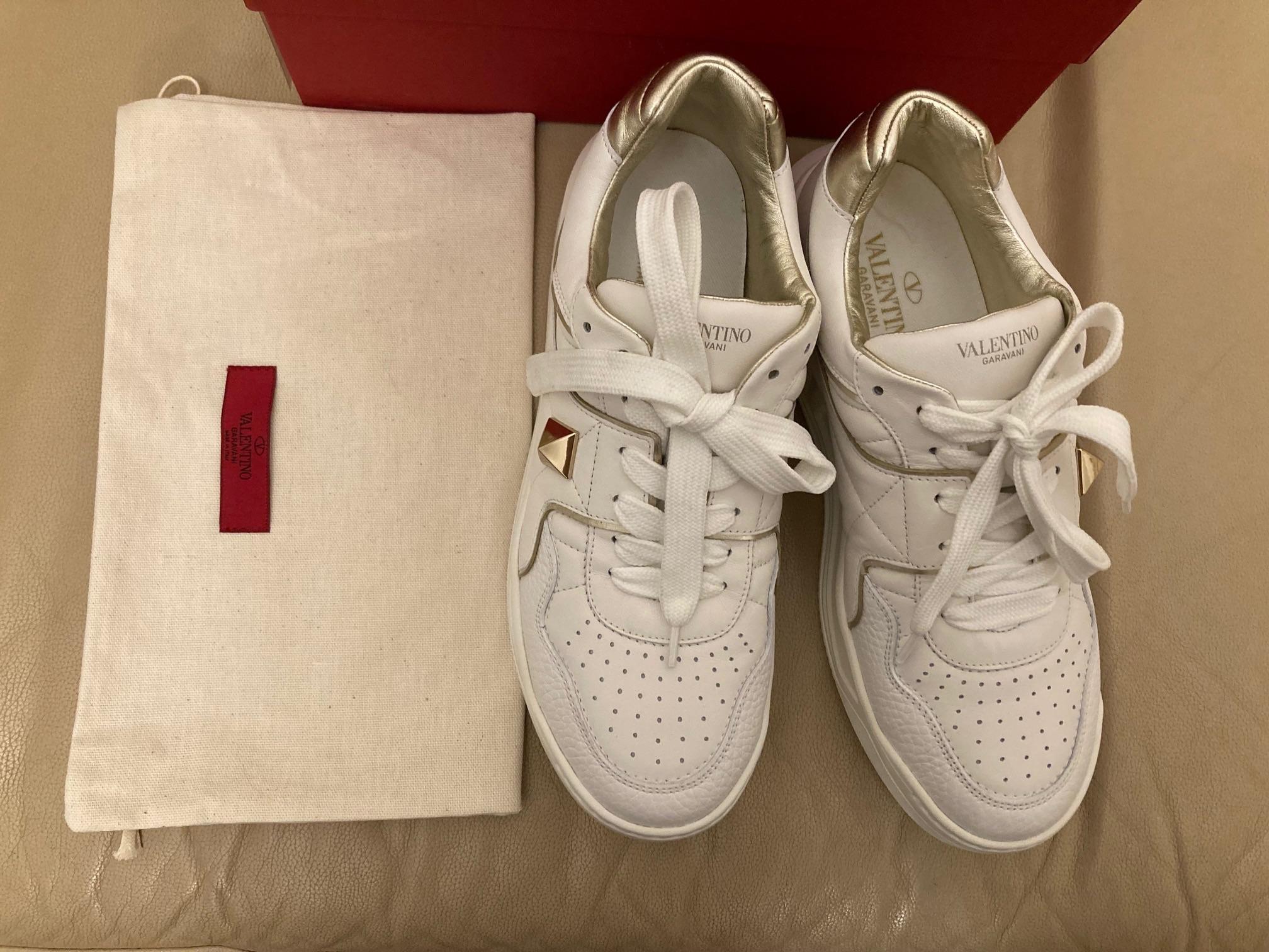 Nappa One-Stud Low Top Sneakers