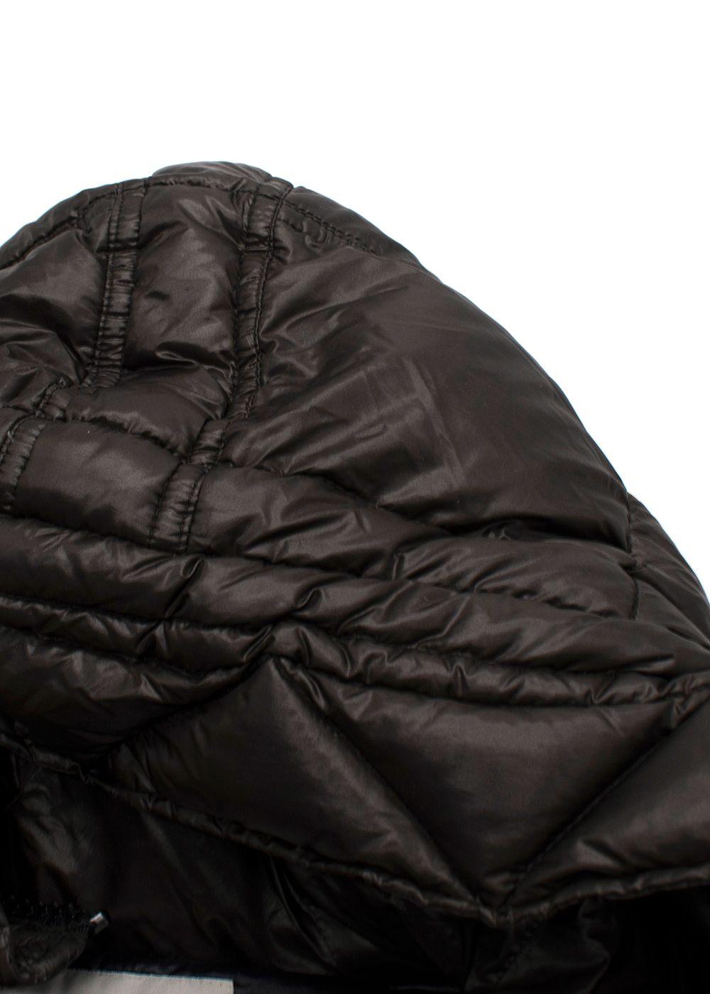 Moncler Brown 'Doudoune Legere' Long Line Hooded Coat