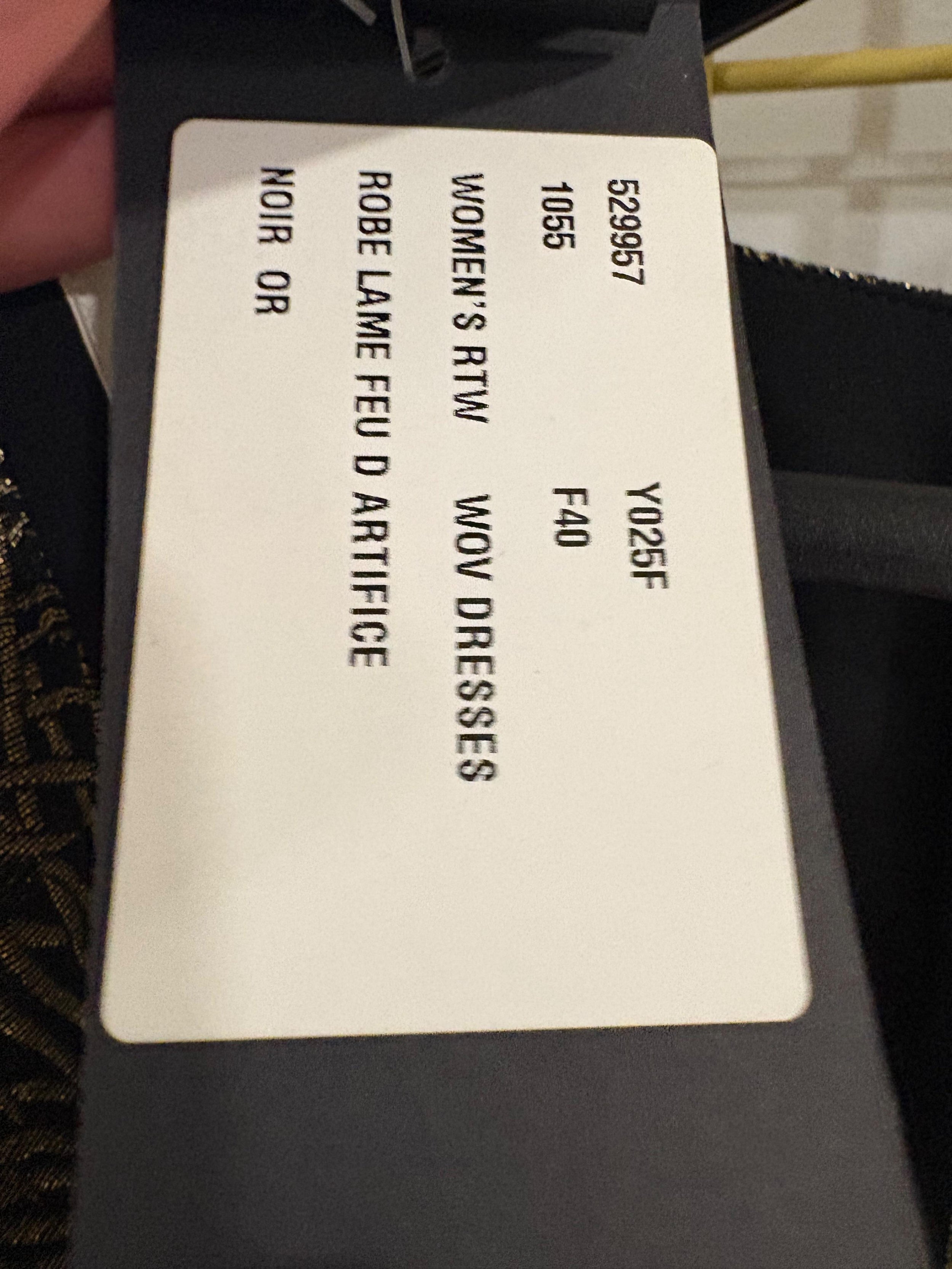 Saint Laurent Silk Blend Mini Dress