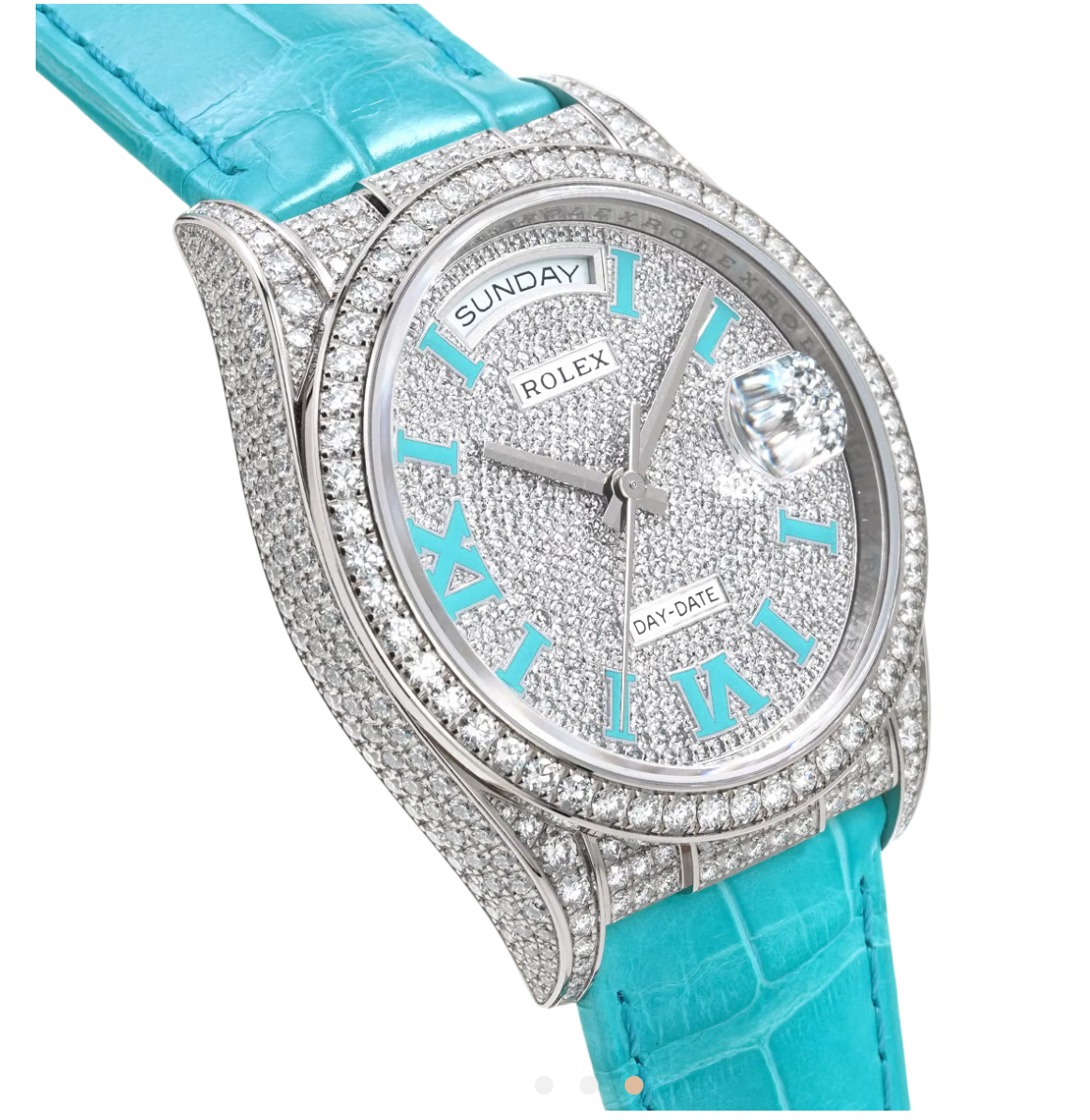 36mm Turquoise Oyster Perpetual Day-Date