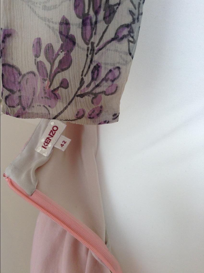 Kenzo Silk Halterneck Dress