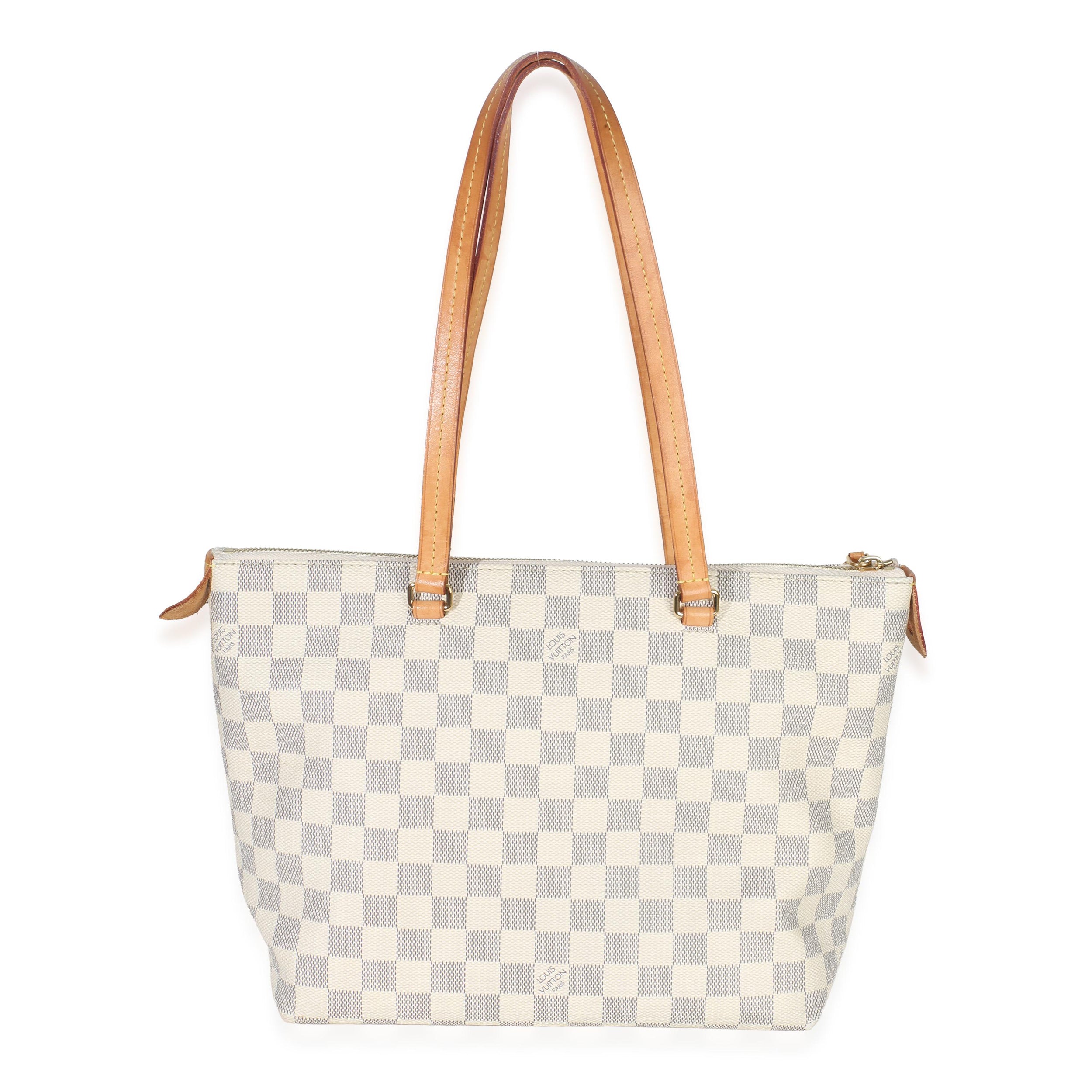 Louis Vuitton Coated Canvas Damier Azur  Iena PM