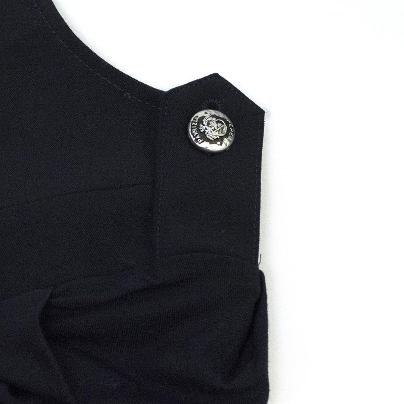 Patrizia Pepe Midnight Blue Wool blend Long Sleeve Dress