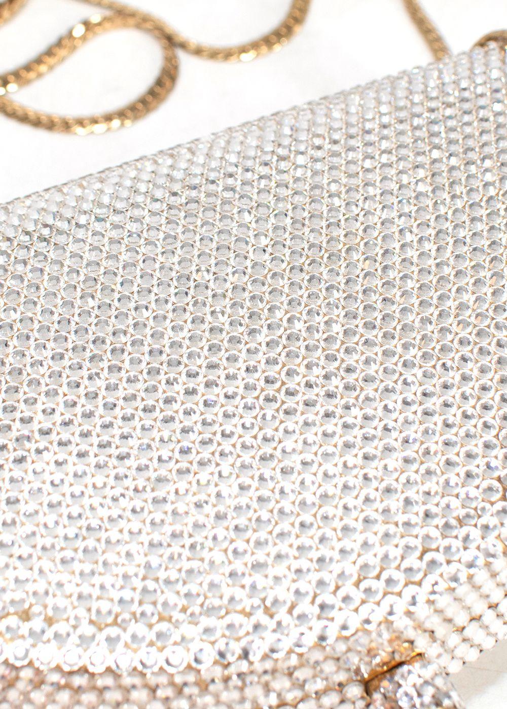The Dorchester Crystal Embellished Clutch Bag
