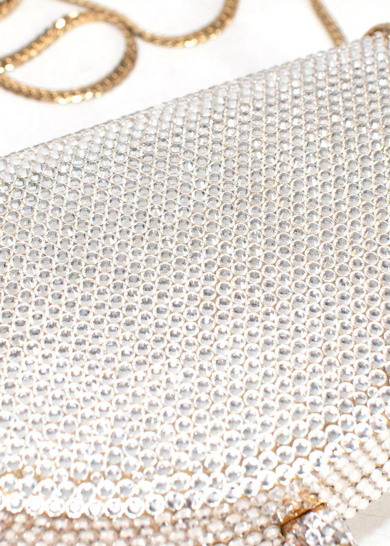 The Dorchester Crystal Embellished Clutch Bag