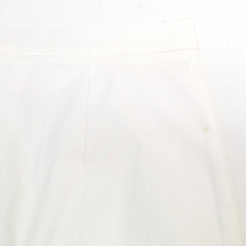 Osman Cream Skinny Trousers With Ankle Zips