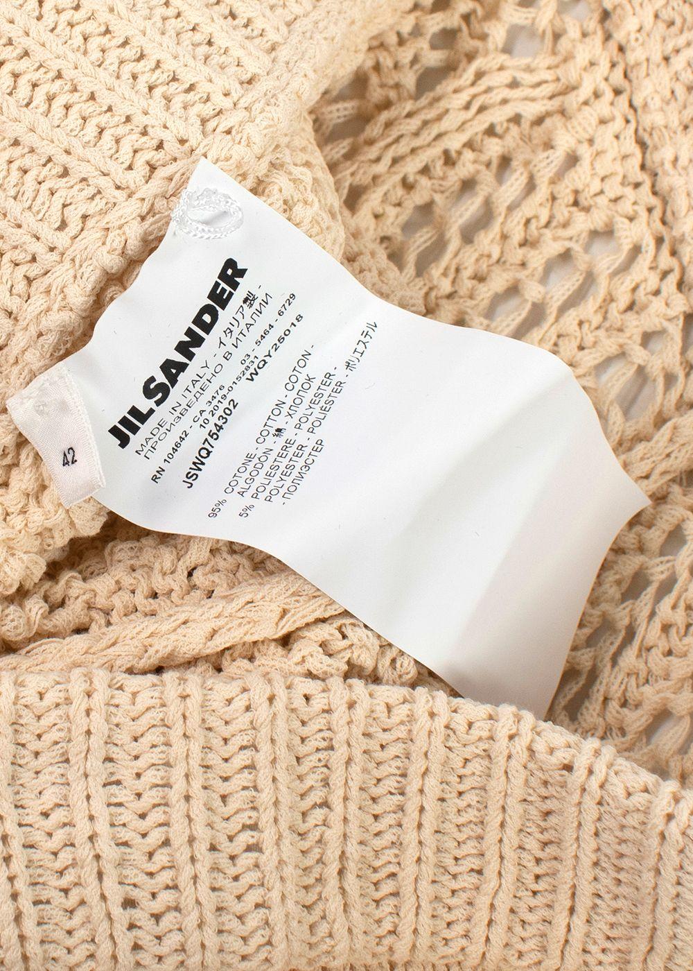Jil Sander Magnolia Crochet Skirt