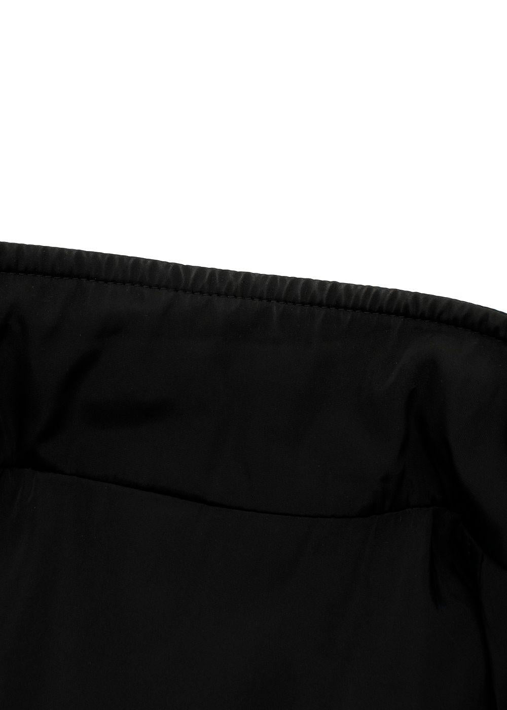 Black Double Layer Jacket