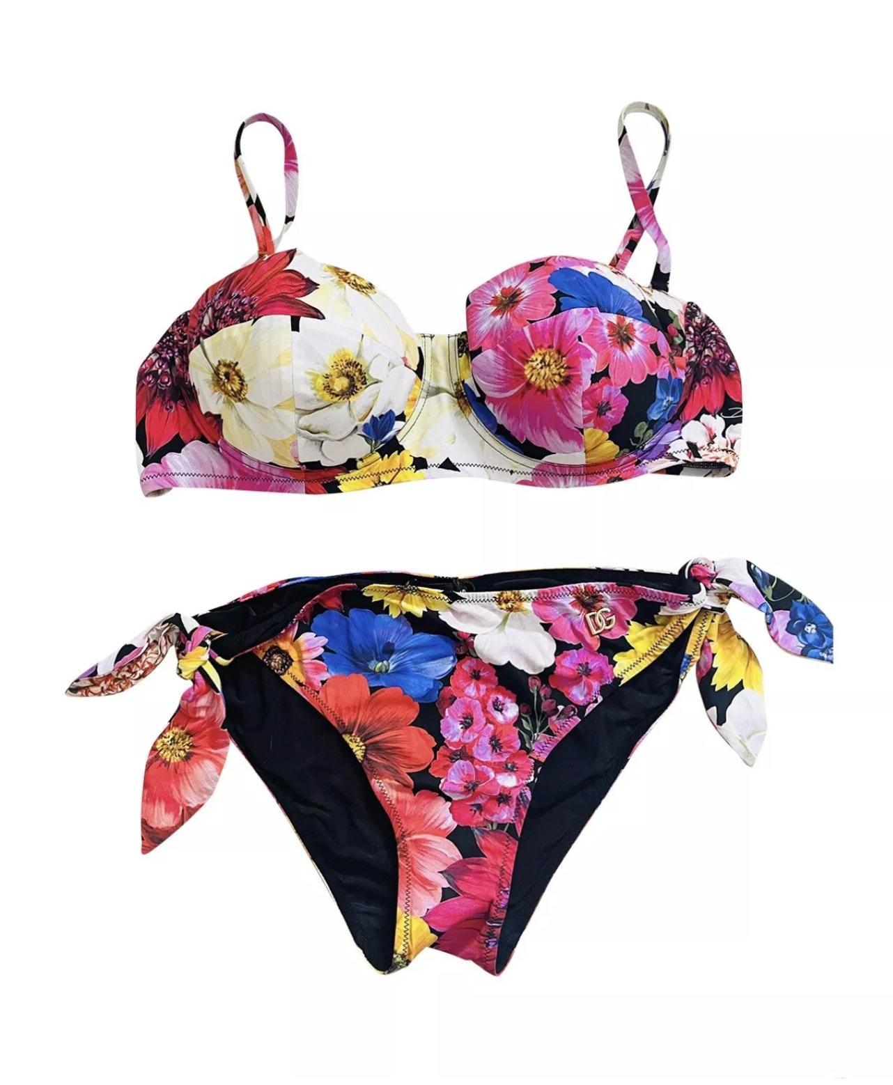 Dolce & Gabbana Floral Bikni