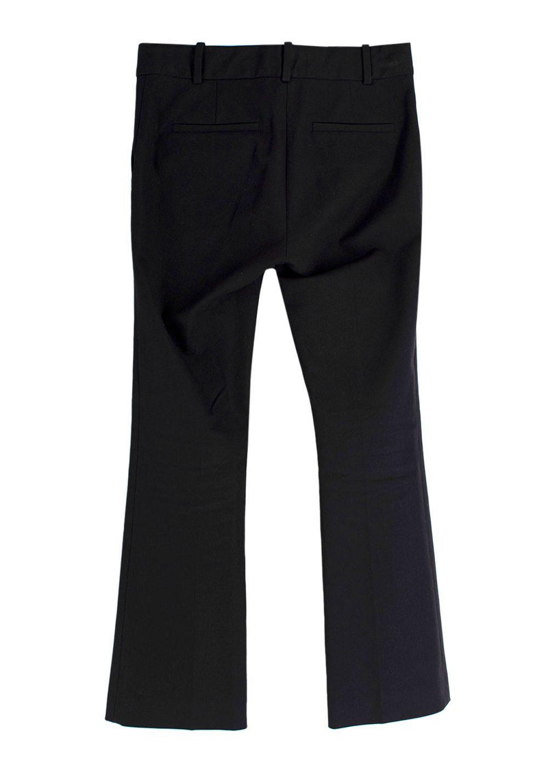 Frame Black Le Crop Mini Boot Trousers
