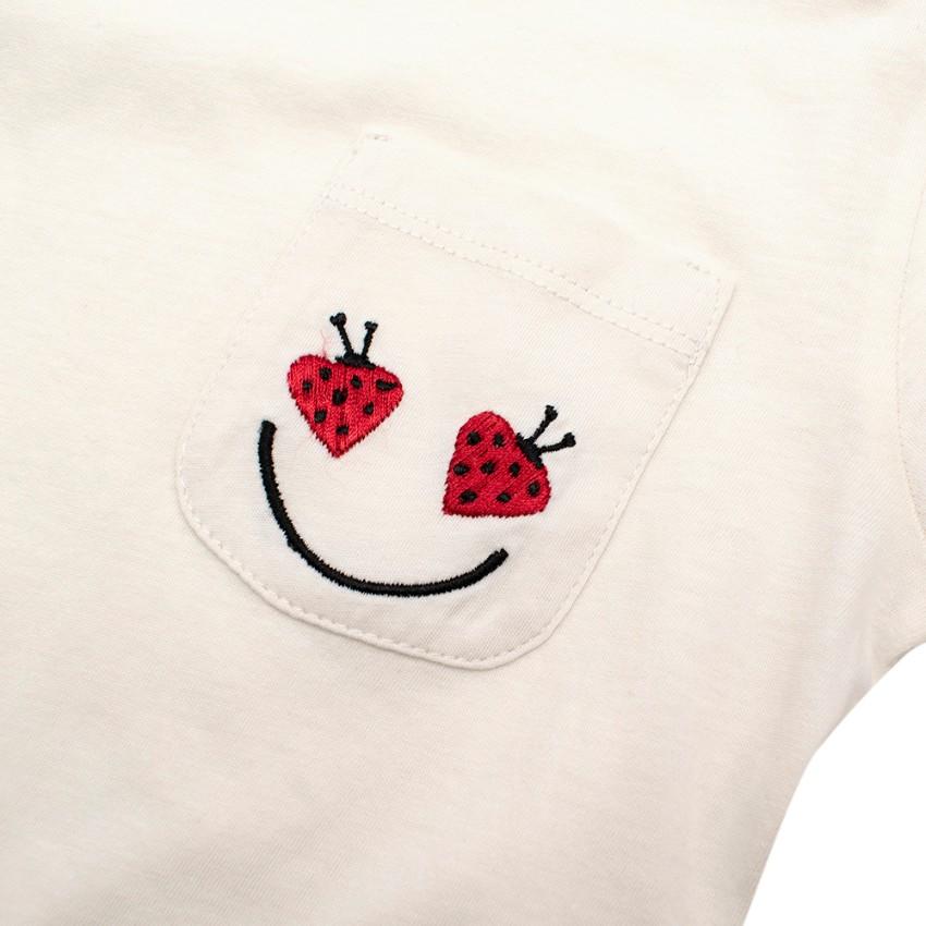 Stella McCartney Kids Ladybug Embroidered T-shirt