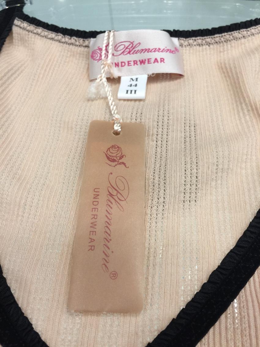 Blumarine Pleated Soft Peach Dress
