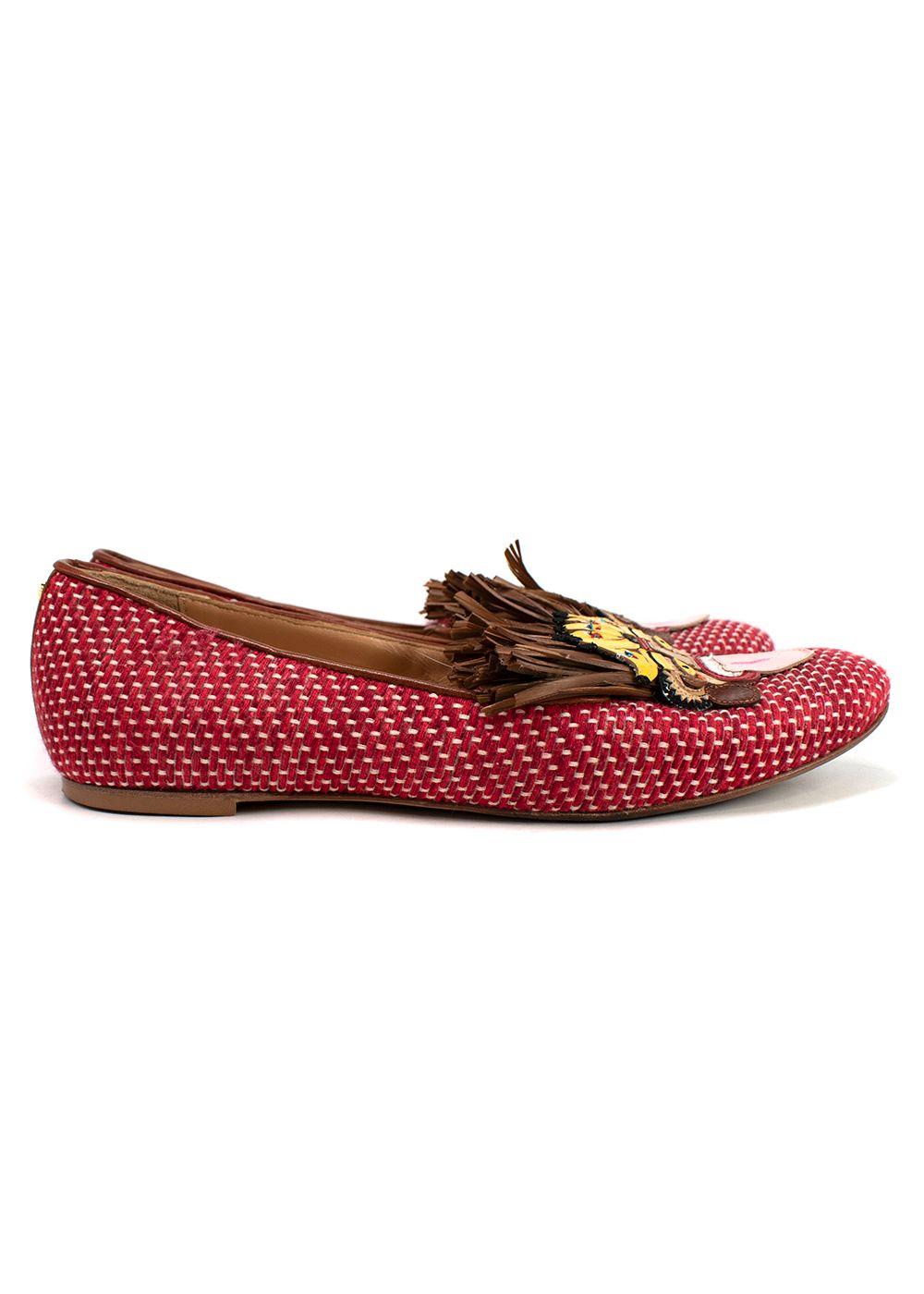 DSquared2 Tribal Tiki Ballerina Flats