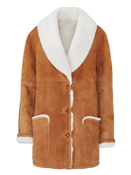 Shearling Honey Rosella Coat