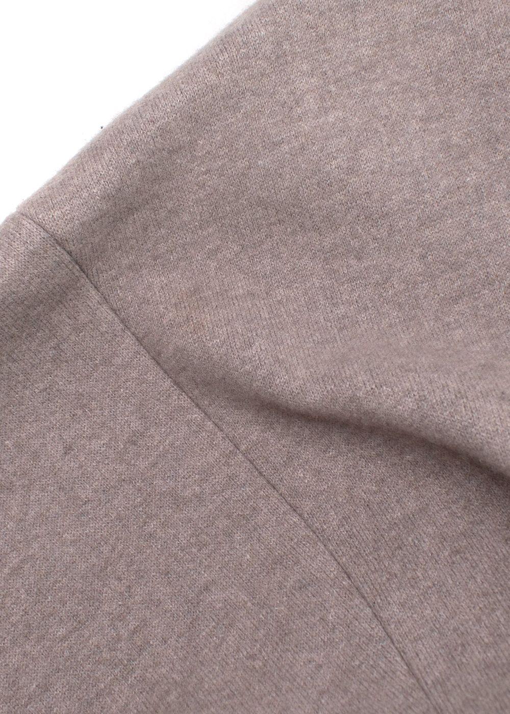 Agnona Iconic Mink-Trim Cashmere Cape