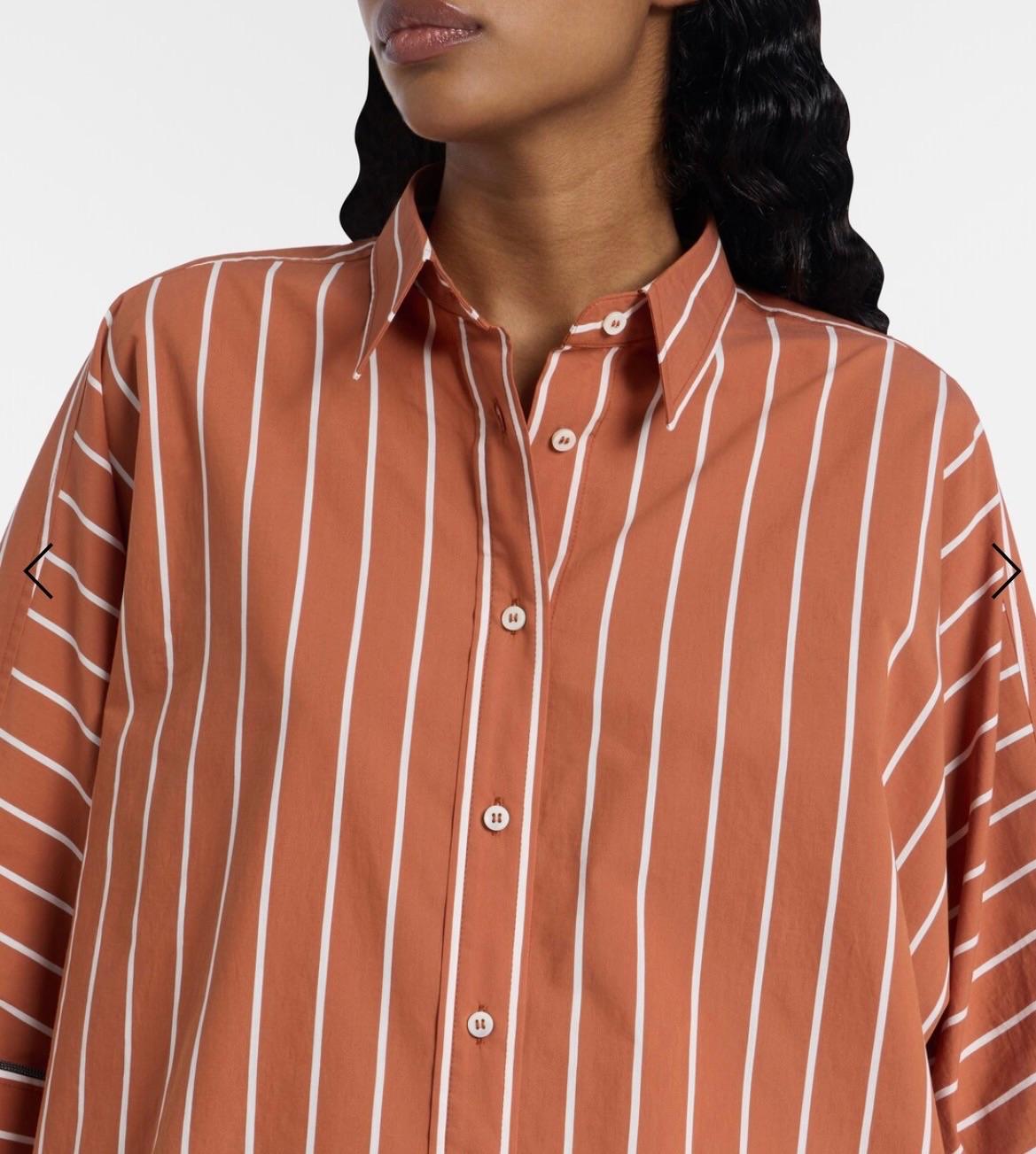Brunello Cucinelli Striped Cotton Shirt