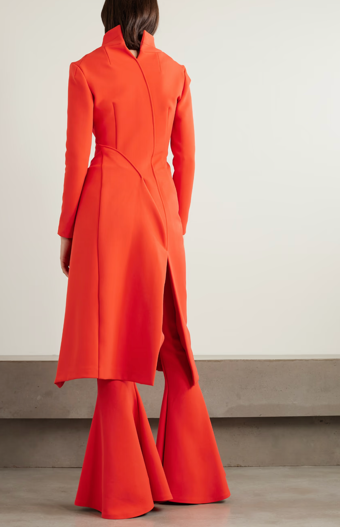 A.W.A.K.E. Mode Asymmetric Stretch-Twill Coat