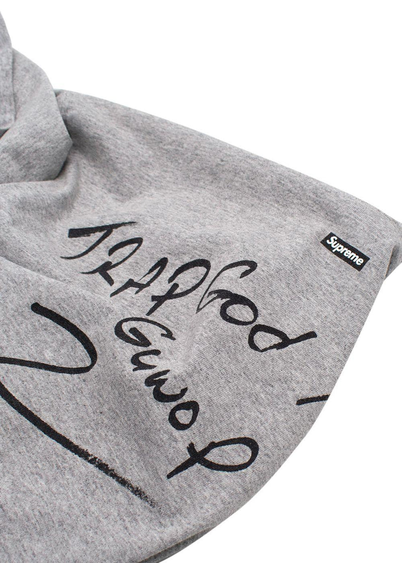 Supreme Grey 'Gucci Mane' Short Sleeve T-Shirt