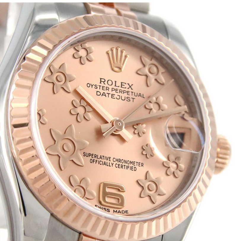 Floral Rose Gold Datejust 31mm