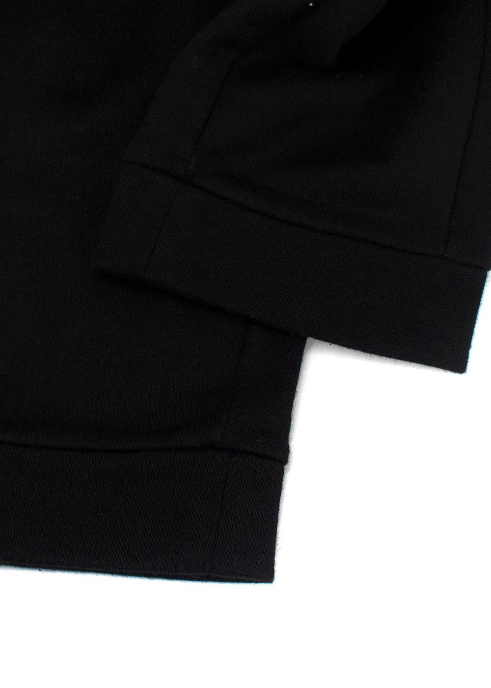 Fendi Black Red Eye Detail Joggers