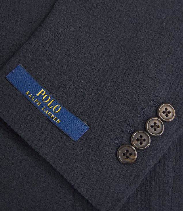 Polo Ralph Lauren Seersucker Modern Knit Soft Blazer