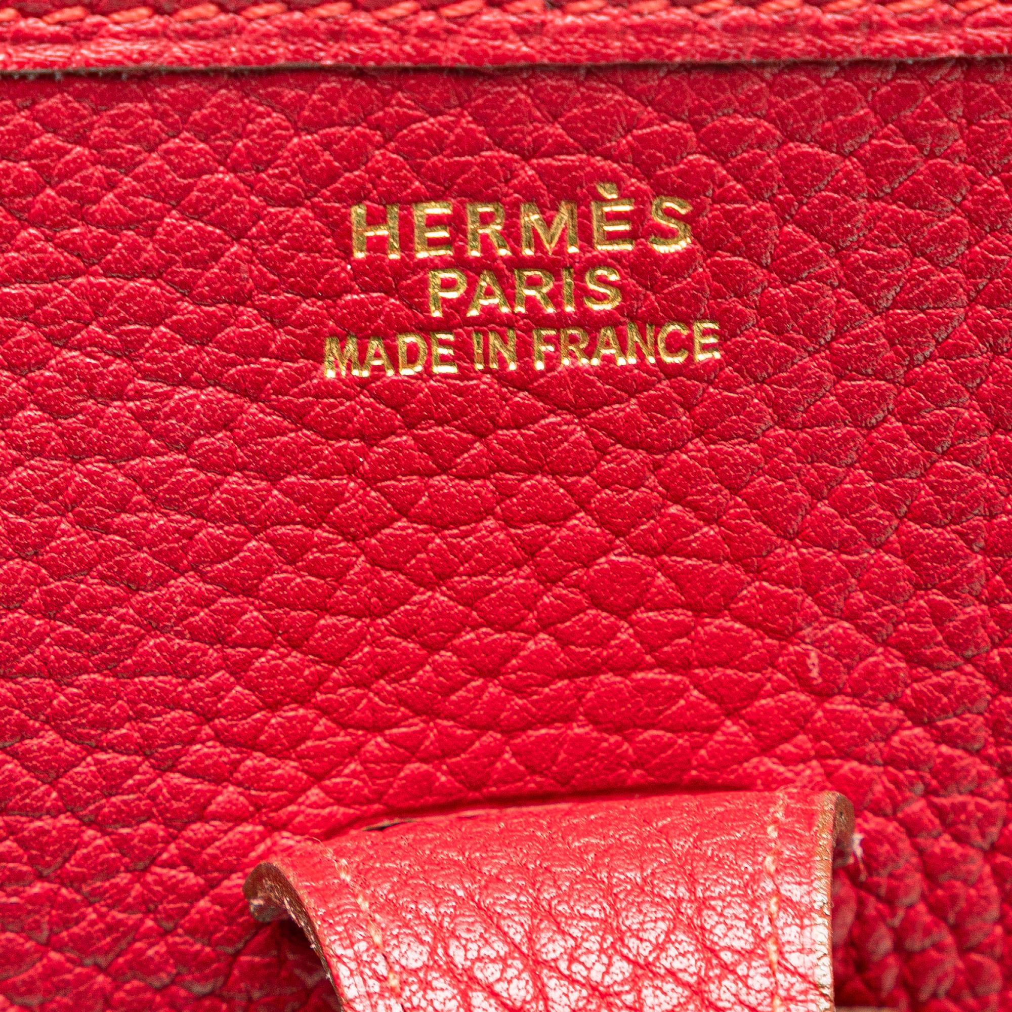 Hermes Rouge Ash Clemence Evelyne I 33