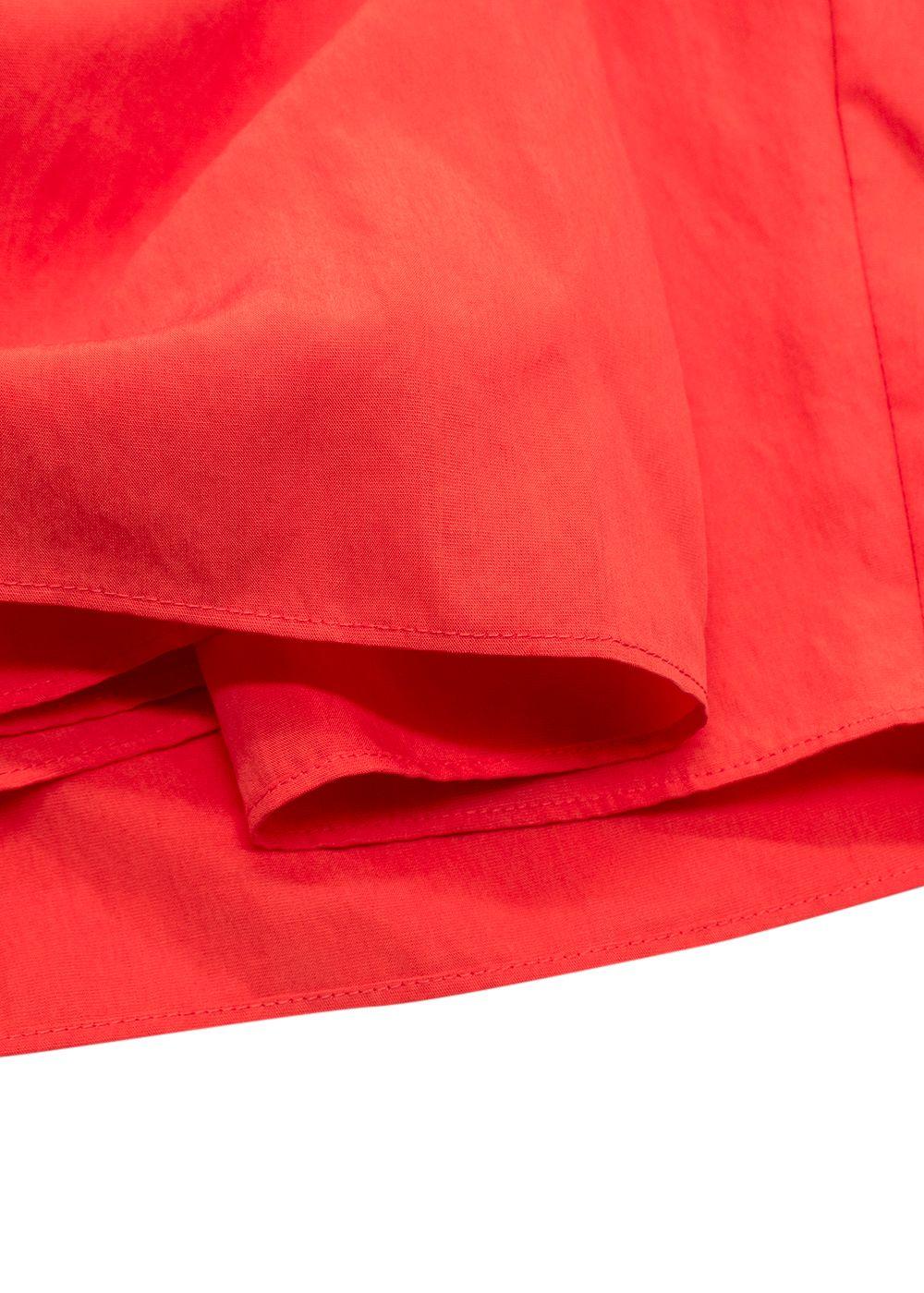 Vince Orange Belted Midi Dress