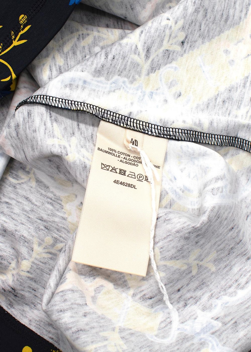 Hermes Bleu Abysse  'Etriers Interlock' Maxi T-Shirt