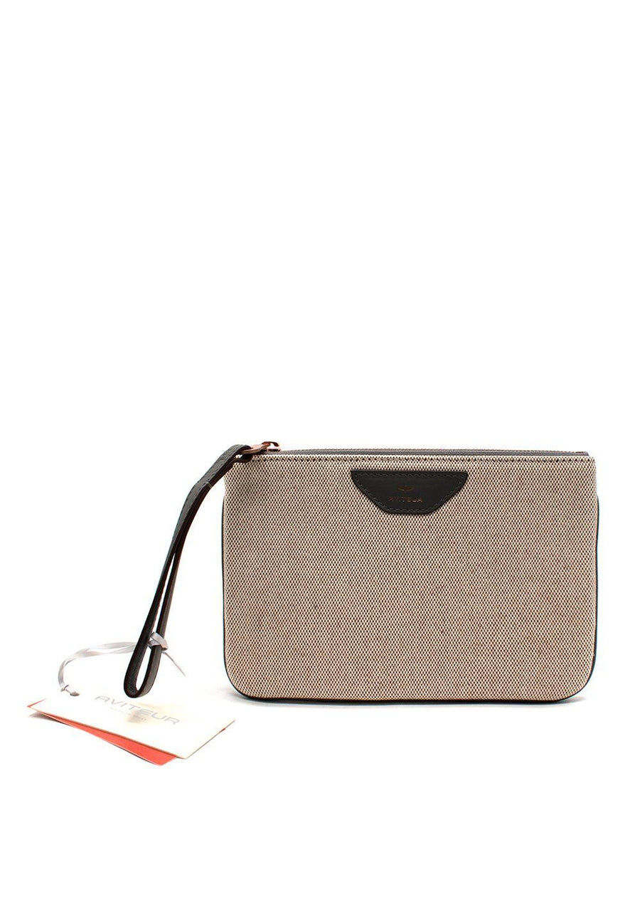 Aviteur Elephant Grey Mini Pouch