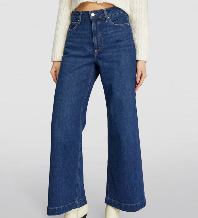 Paige Wide-Leg Harper Jeans