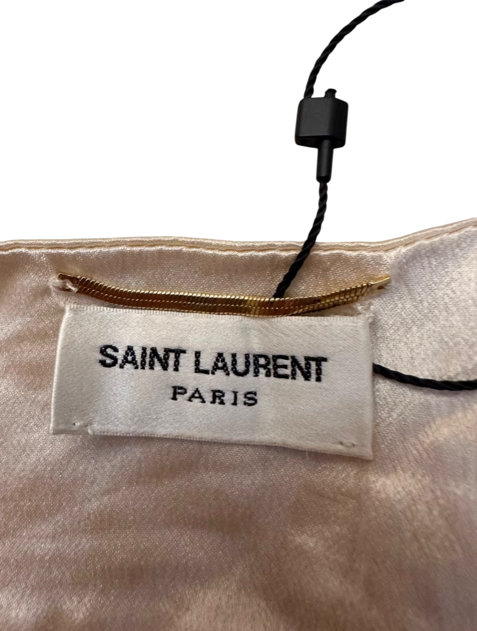 Saint Laurent Cream Silk Blouse