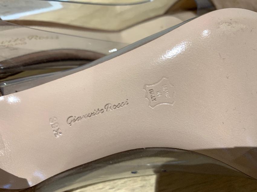 Gianvito Rossi Plexi Kitten Heel Pumps