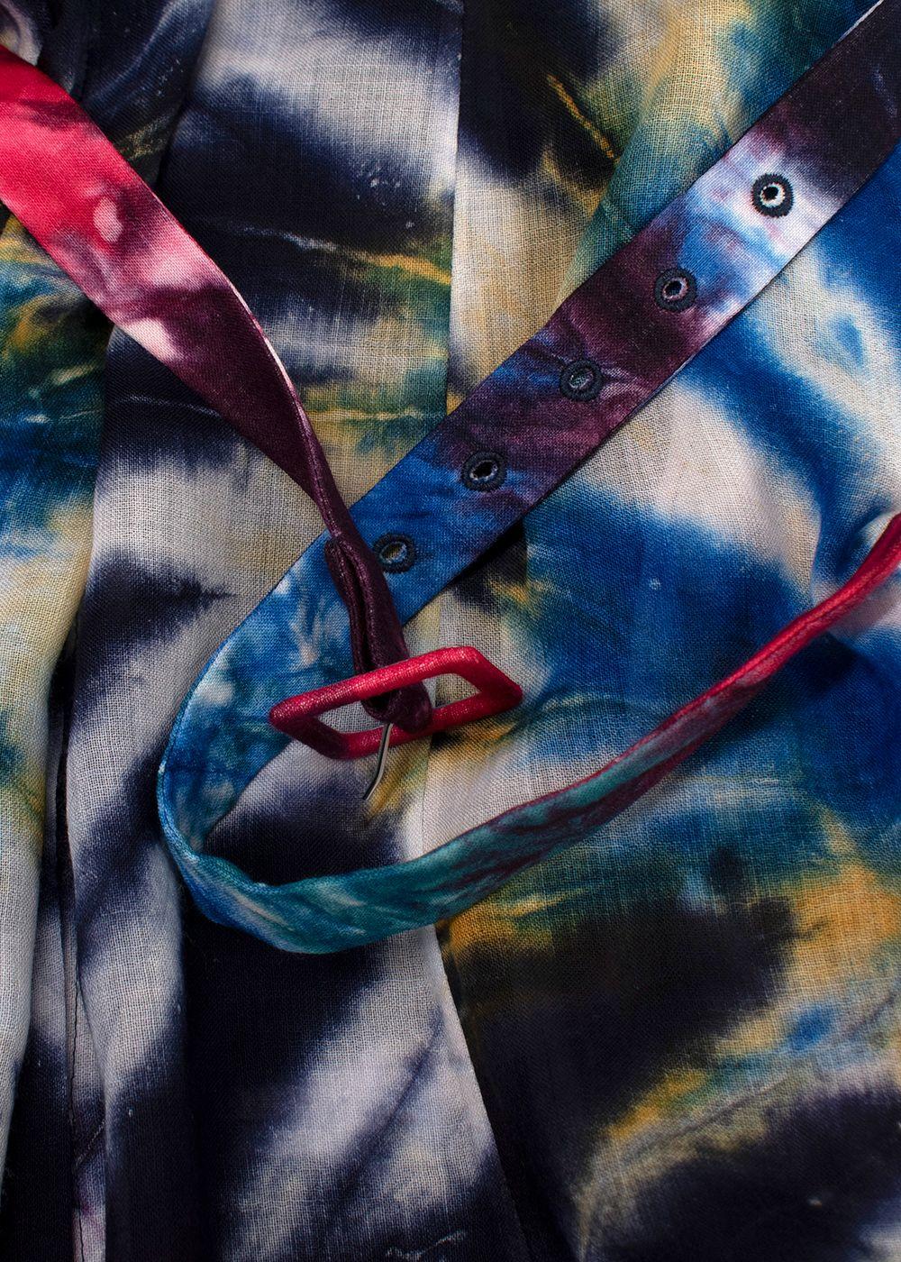 Gabriela Hearst Multicoloured Tie Dye Maxi Dress
