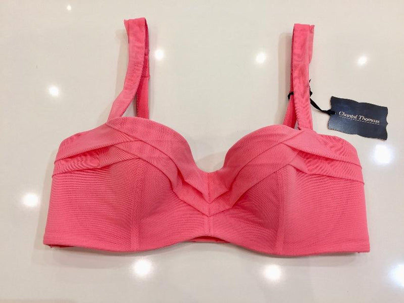 Chantal Thomass watermelon péché Strapless bra and thong set