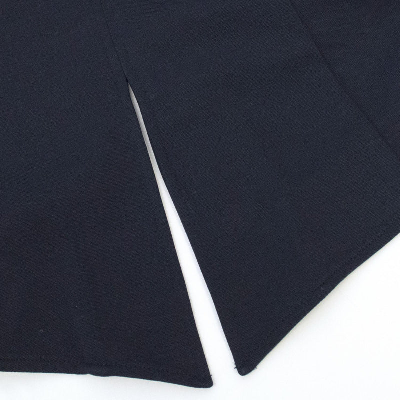 Diane Von Furstenberg Navy  Cropped Sleeve Blazer