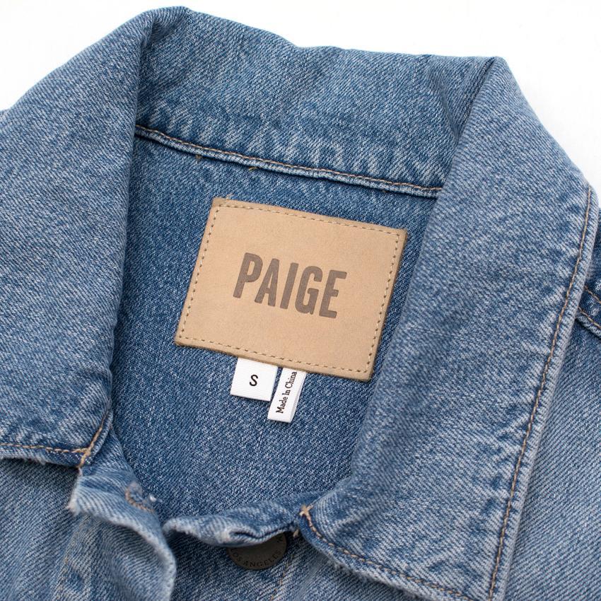 Paige Pierced Rowan Denim Jacket