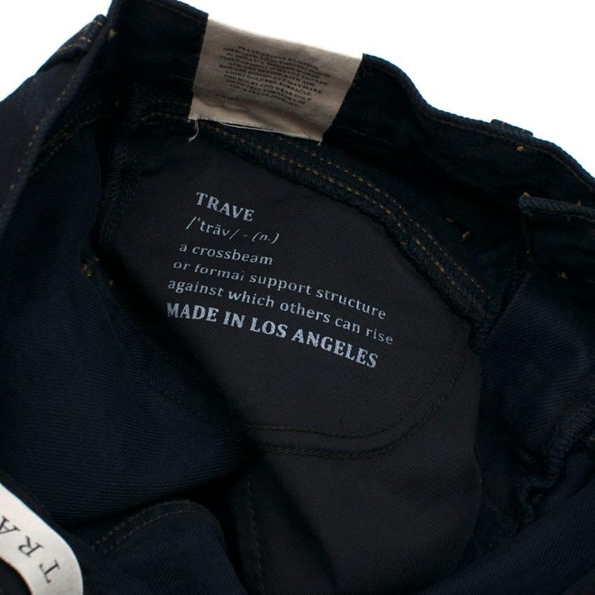 Trave Heidi High Waisted Crop Straight Jeans